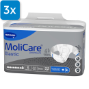 Verpackung der Molicare Premium Elastic 10 Tropfen S. Oben Links befindet sich ein blaues Viereck mit der Aufschrift 